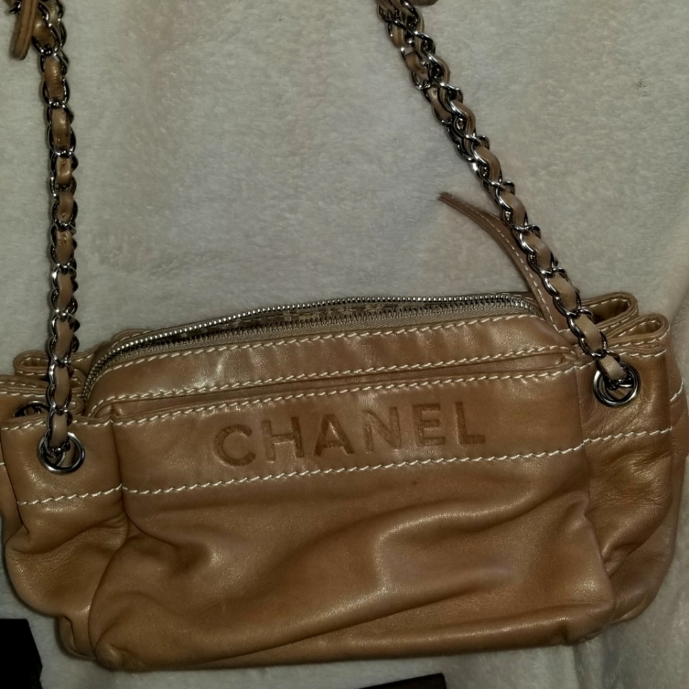 New Chanel LAX accordion shoulder bag